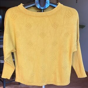 Sunny Yellow Women's Crew Neck Sweater
